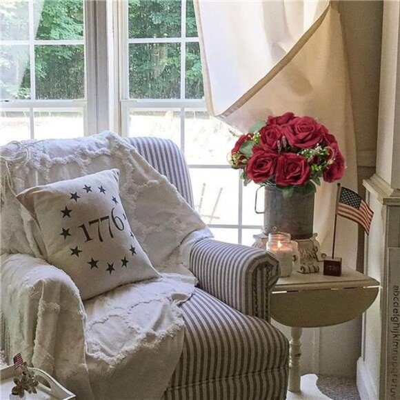 Red Roses Artificial Flowers Bulk Faux Flowers Silk Rose Flowers Bouquets - Picture 6 of 6